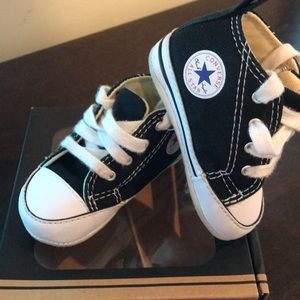 Converse All Star Hi Top Crib Shoes